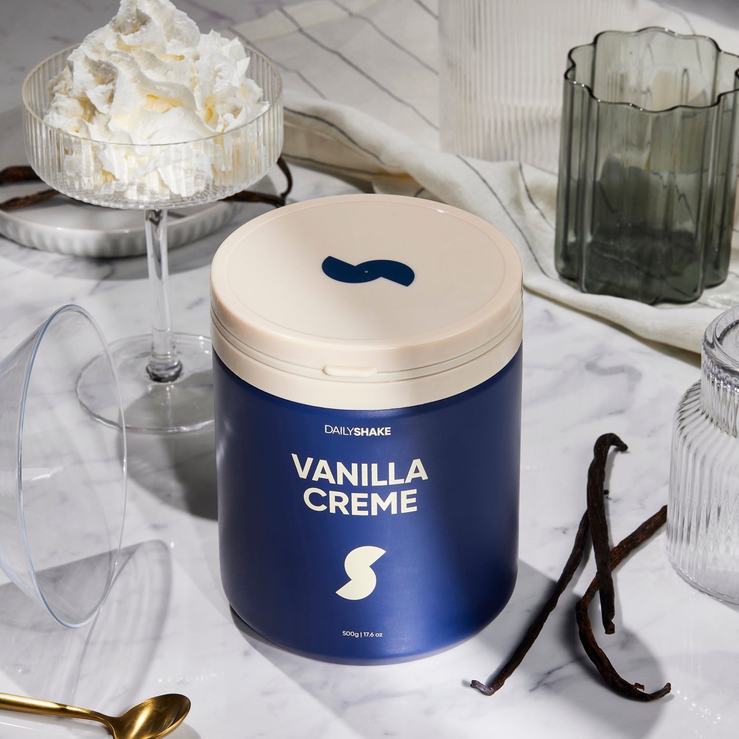 Vanilla Creme Daily Shake - Premium Meal Replacement Shakes 