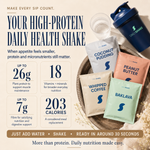 Baklava x10 Sachet Pack high-protein daily health shake with plant protein, fibre, vitamins and minerals