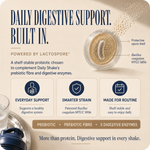 Matcha x10 Sachet Pack digestive support with LactoSpore probiotic, prebiotic fibre and five digestive enzymes