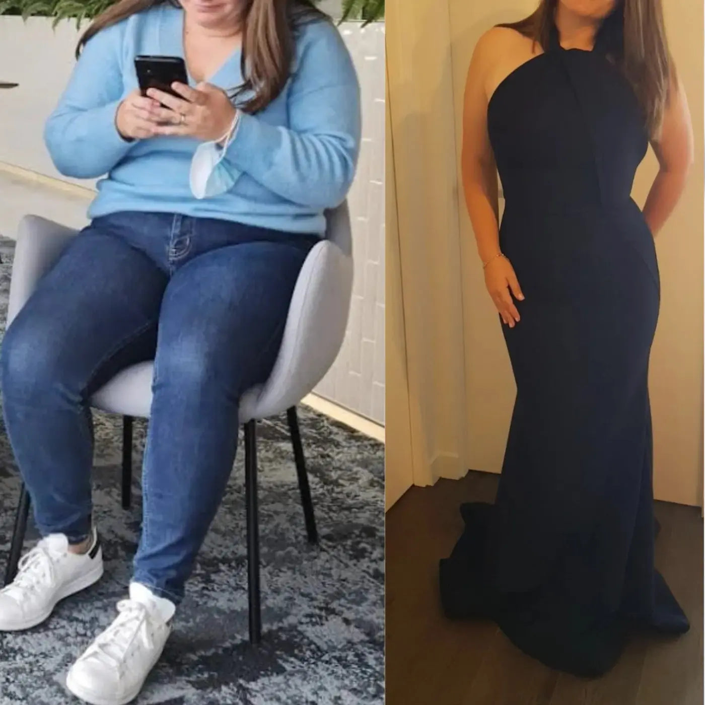 Daily Shake customer before and after result